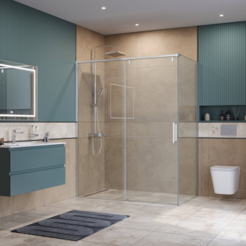 Душевой уголок BELBAGNO SOFT_CLOSE-1-AH-1-130/90-C-Cr